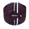 Vélo, casquette de qualité, classique, couleur bordeaux