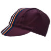 Vélo, casquette de qualité, classique, couleur bordeaux