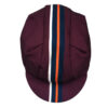 Vélo, casquette de qualité, classique, couleur bordeaux