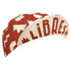 LIBRES casquette vélo rouge brique nature légère