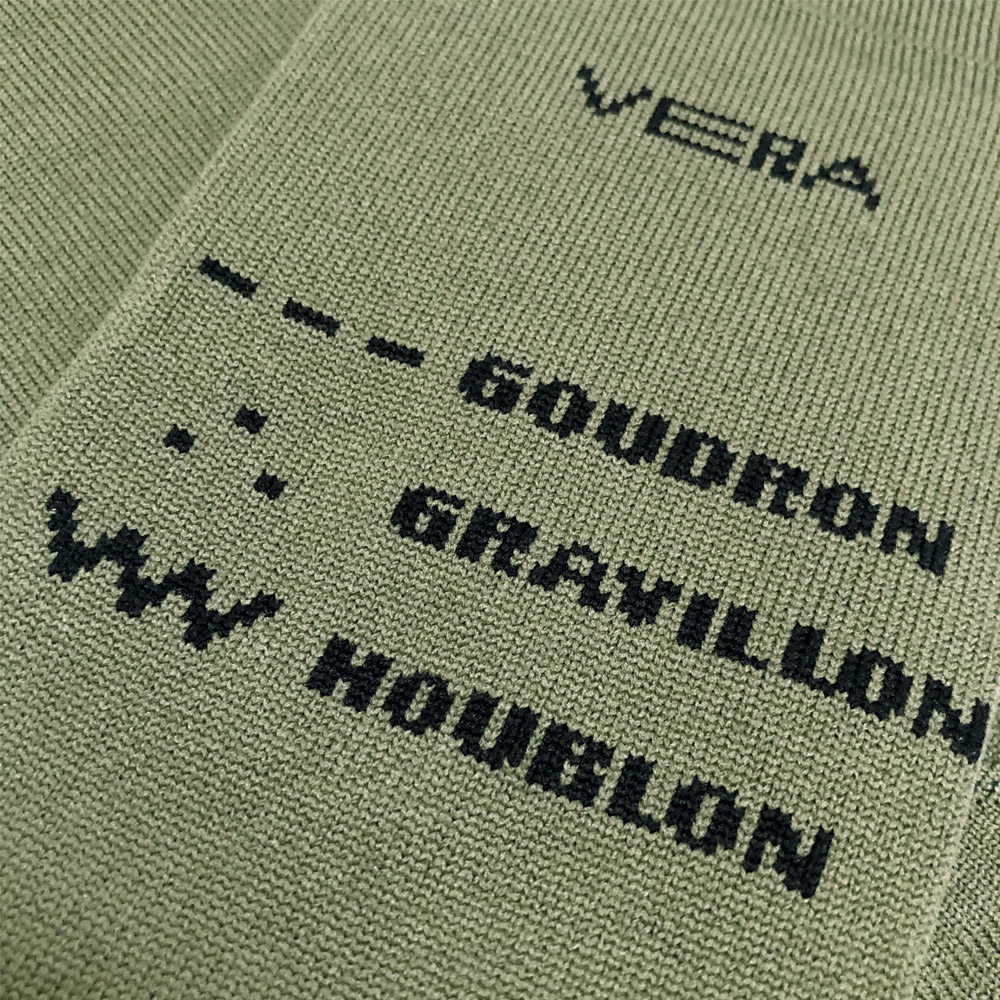 chaussette vélo cycling socks gravel kaki