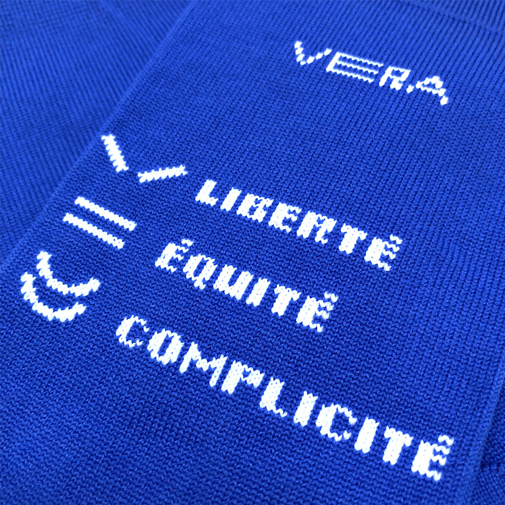 chaussette vélo cycling socks france bleu roy