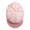 casquette enfant rose légère diabolo fraise