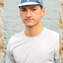casquette nature bleu
