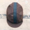 tweed-foxton-casquette casquette tweed brun losange foxton