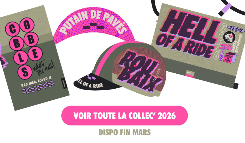 casquette paris roubaix pour rouler sur les paves