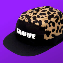 Casquette running motif léopard – Collection FAUVE