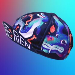 casquette velo chien fou