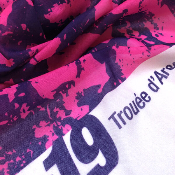 Bandanas Pavés Trouée d'Arenberg pour cycliste Paris-Roubaix