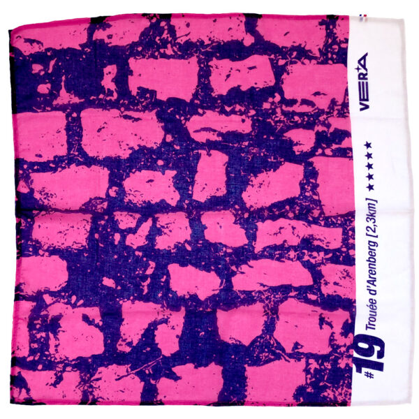 Bandanas Pavés Trouée d'Arenberg pour cycliste Paris-Roubaix