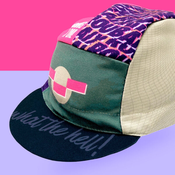 Casquette vélo Gravel cycling cap What the Hell Roubaix