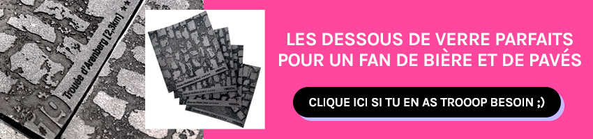 paris roubaixpavés dessous de verre
