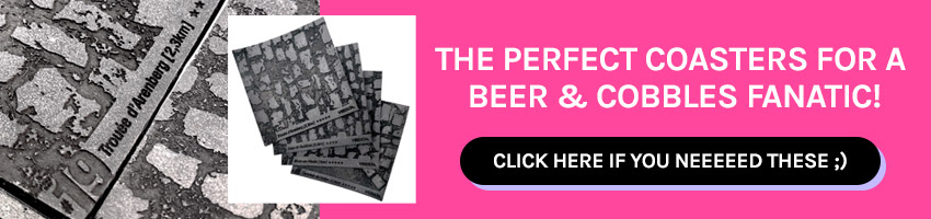 paris roubaix cobbles coasters