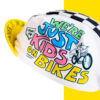 80s cycling hat vintage look kids on bikes