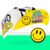 80s cycling hat vintage look kids on bikes
