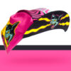 wild ride cycling cap pink crazy cat