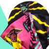 wild ride cycling cap pink crazy cat