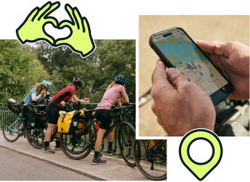itinéraire vélo nord