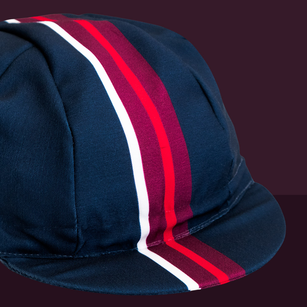 cycling-cap-classics-bleu-posee casquette velo bleu pour le quotidien