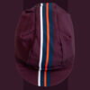 casquette velo violet bordeaux pour le quotidien