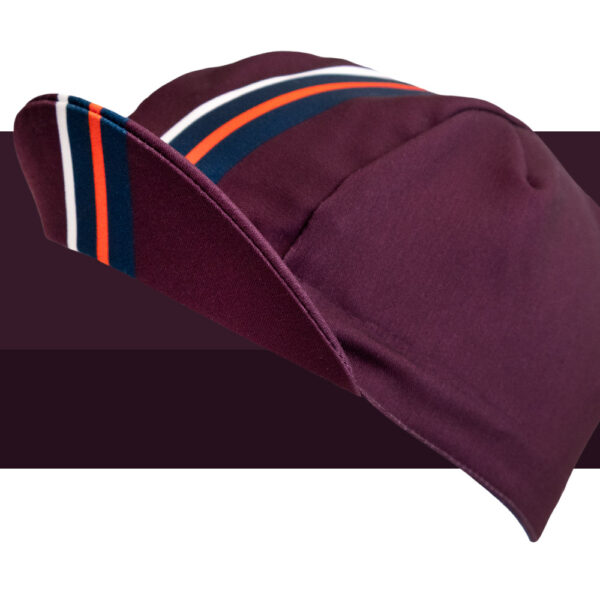 casquette velo violet bordeaux pour le quotidien