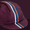 casquette velo violet bordeaux pour le quotidien