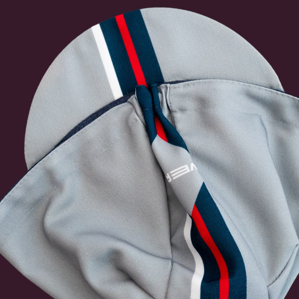 cycling-cap-classics-gris-visiere casquette velo gris pour le quotidien