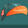 cycling-hat-one-more-mile-green-peak casquette velo vert gravel sentier topographie