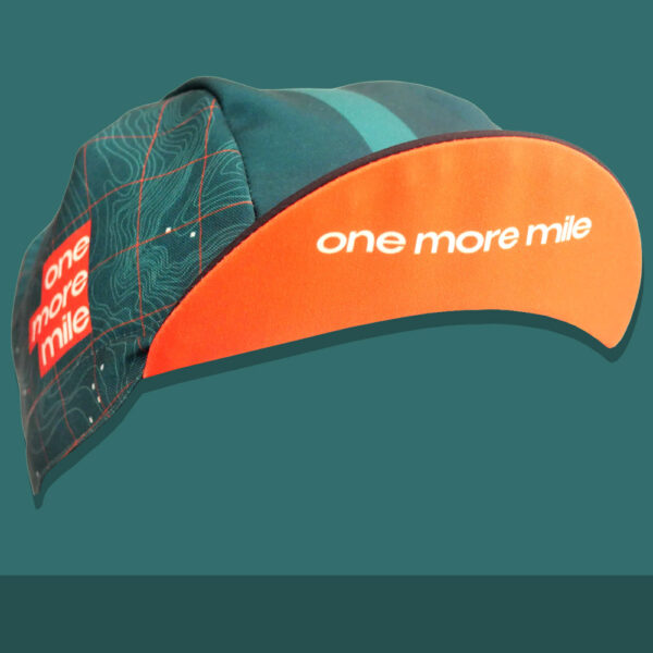 casquette velo vert gravel sentier topographie