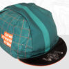 cycling-hat-one-more-mile-green-velo casquette velo vert gravel sentier topographie