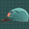running-hat-one-more-mile-green-left casquette running one more mile vert
