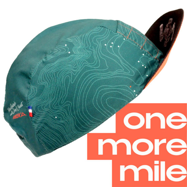 casquette running one more mile vert