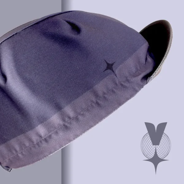 casquette velo bleu