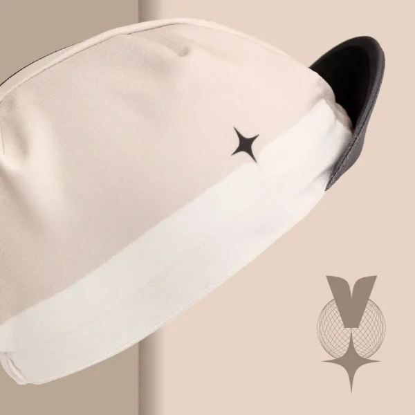 casquette velo beige