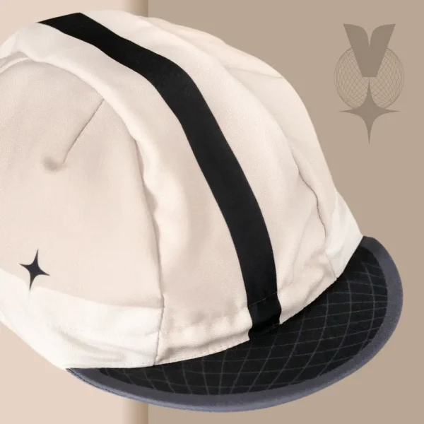 casquette velo beige