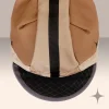 casquette velo marron