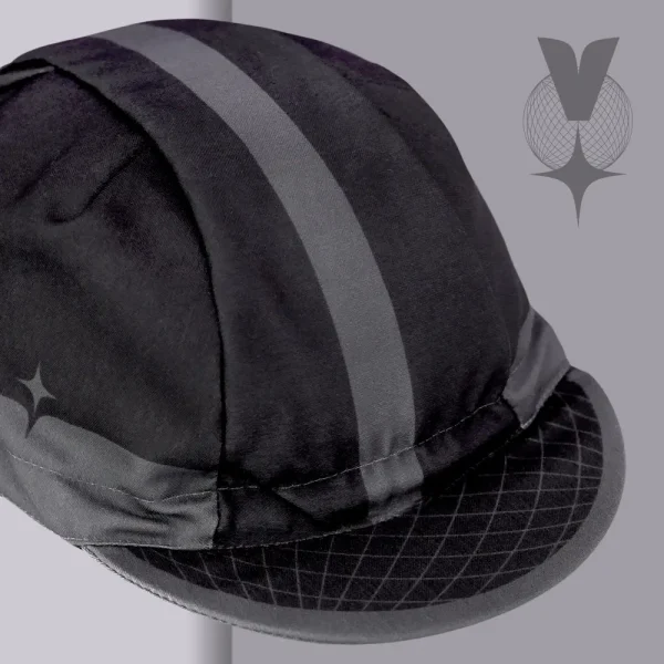 casquette velo noire