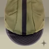 casquette velo vert kaki
