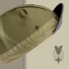 casquette velo vert kaki